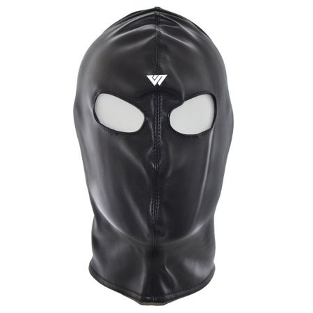 Black Leather Balaclava