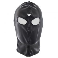 Black Leather Balaclava