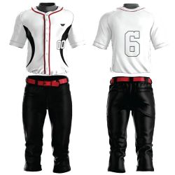 100% Polyester Baseball Uniform