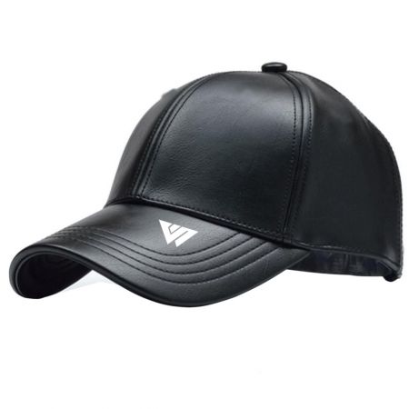 PU Leather Baseball Hat Cap