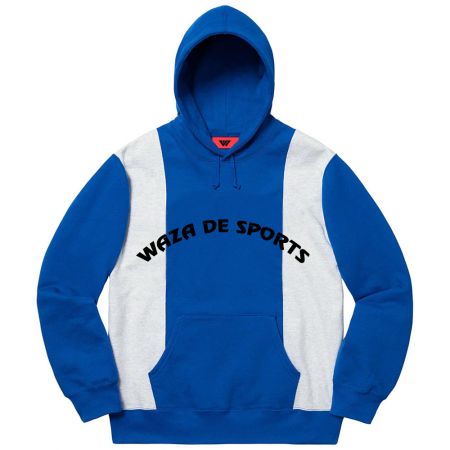 Vertical Panel Pullover Hoodies