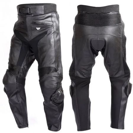 Knee Protectors Leather Trousers