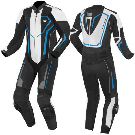 1 Peice Motorbike Cowhide Leather Suits