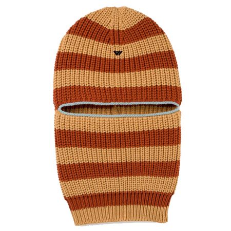 Stripe Knitted Ski Mask