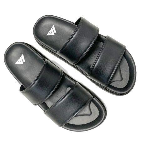 Black Moulded Slippers