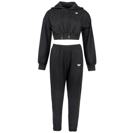 Crop Top Pullover Track Suits