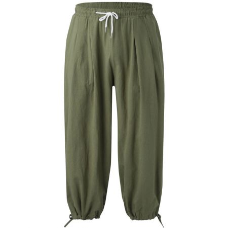 Baggy Style Close Fit Cotton Fleece Trouser