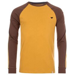 Long Raglan Sleeves Roung Neck T-Shirt