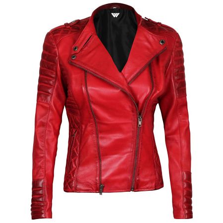 Lamb Skin Ladies Fashion Jackets