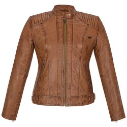 Ladies Zipper Leather Fashion Jackets