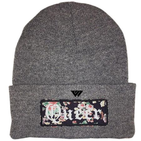 Embroidery Patch Beanie Cap