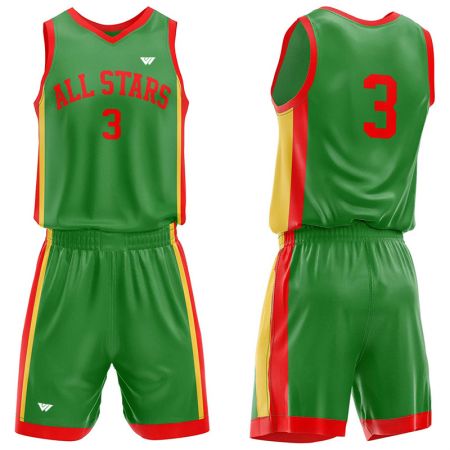 Basketball Uniform Side Panel